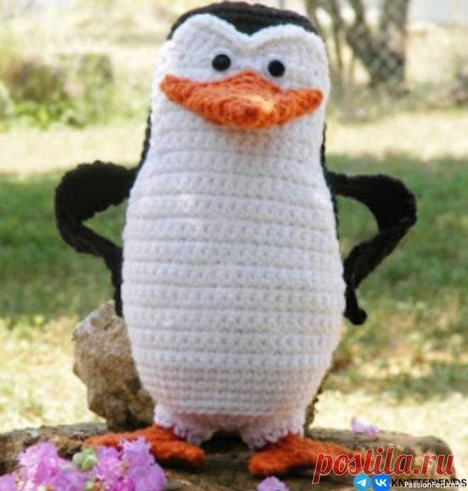 Пингвин Шкипер крючком. МК | Вязаные игрушки. Мастер-классы, схемы, описание. Пингвин Шкипер.