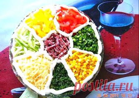 Кулинарные Рецепты: САЛАТ &quot;ВДОХНОВЕНИЕ&quot;