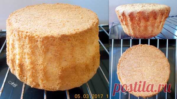 Шифоновый бисквит - УЮТНАЯ КУХНЯ - Группы Мой Мир
