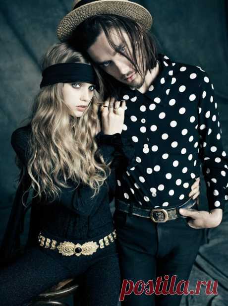 Эбби Ли Кершоу (Abbey Lee Kershaw) и Мэтью Хатчинсон (Matthew Hutchinson) в фотосессии Алекси Любомирски (Alexi Lubomirski) для журнала Vogue Germany (август 2010).