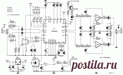 USB Аудио-Кодек с S/PDIF входом-выходом на PCM2902 - Источники аудиосигнала - Статьи - DiyAudio.ru - Все для паяльщиков и ценителей звука: схемы, статьи, печатные платы, консультации, форум.