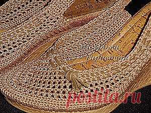 Реставрация обуви, вязаные босоножки - Ярмарка Мастеров - ручная работа, handmade