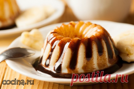 Манный пудинг с изюмом