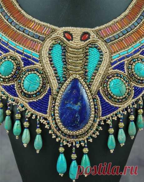 Contents of... off... - Египетские оплечья из камней и бисера