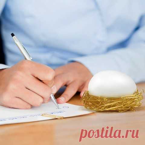 Магнитный держатель для скрепок «Яйцо в гнезде».
