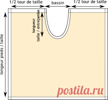 Брюки на завязках (2 варианта, DIY)