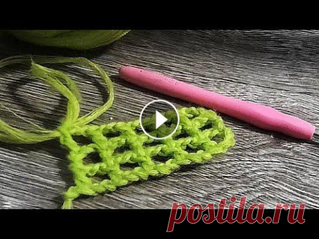 СЕКРЕТЫ ФИЛЕЙНОЙ СЕТКИ|Вязание крючком. Узор сетка очень простой и Практичный!Вяжется узор очень просто и быстро,подходит для сумок,авосек,салфеток! Филейная сетка смотрится на изделиях прос...