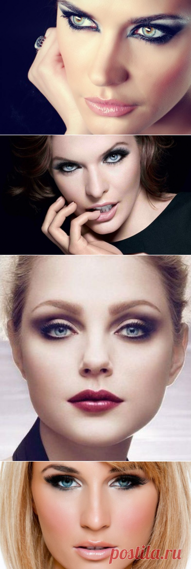 ДЫМЧАТЫЙ МАКИЯЖ ГЛАЗ smoky eyes - Ikrasivo.com