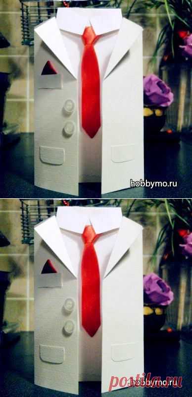 Открытка Пиджак для мужчин своими руками | Своими руками