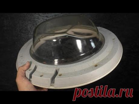 что можно сделать из люка от стиральной машины