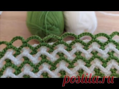 Super Easy Crochet Knitting - Tığ İşi Şahane Örgü Modeli