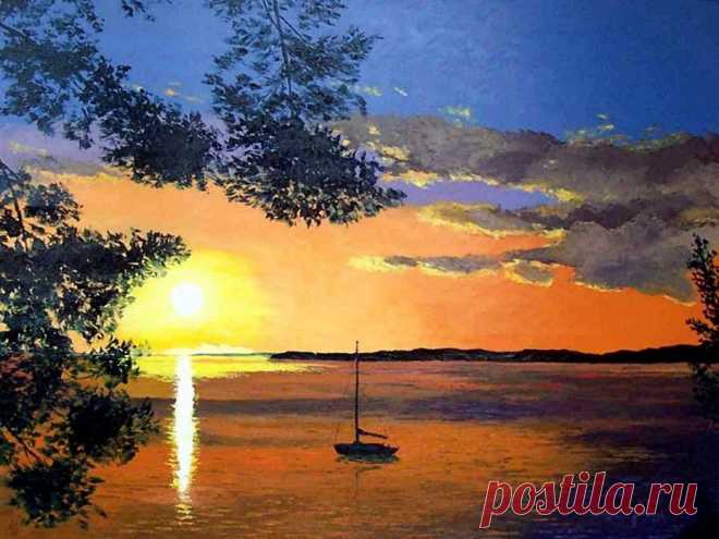 Буйство красок. Художник Jean Marc Janiaczyk