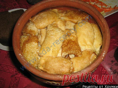 Каждый день новые рецепты. Постные блины с яблоками и корицей
