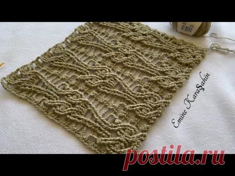 Very new crochet design.Winter blanket, scarf,bag ,etol shawl pattern(close-up - detailed narration)