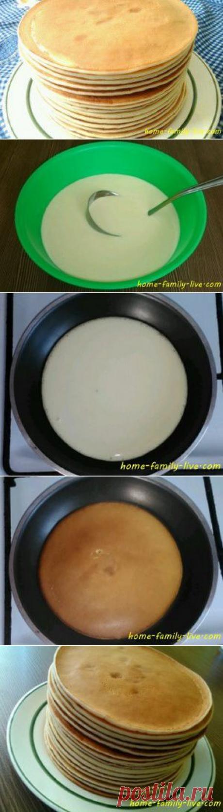 Панкейки - Кулинарные рецептыКулинарные рецепты