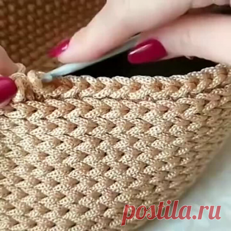 Отличная техника вязания крючком