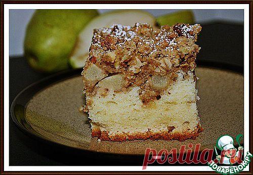 Пирог с грушами ( Pear Coffee Cake) - кулинарный рецепт