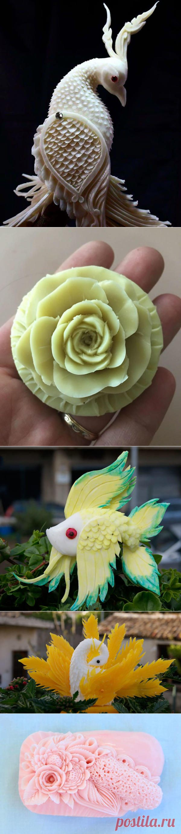 Занятие всей жизни - резьба по мылу