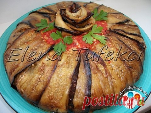 Плов с баклажанами - получается бесподобно вкусным и сытным