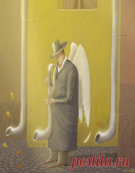 Художник Андрей Попов создает карикатуры, полные легкой иронии, тонкого юмора и огромной любви к жизни