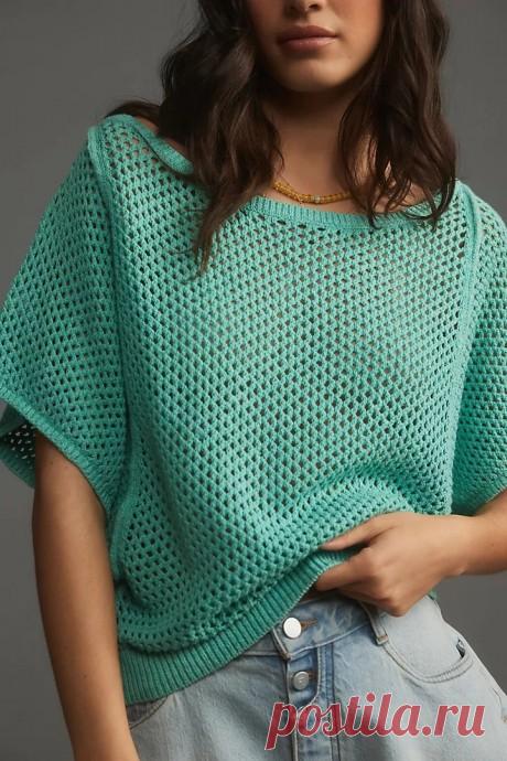 Джемпер с короткими рукавами от Pilcro