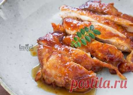 Пикантная и очень хрустящая курочка