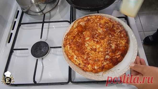 Минутный завтрак- смешал и на сковородку!