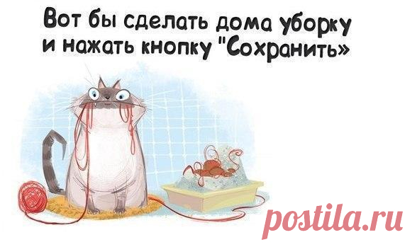 ...чтобы уборка делалась сама :)