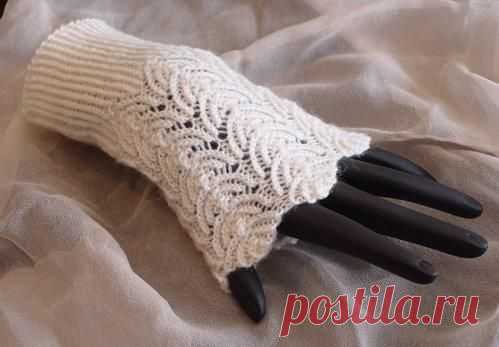 Митенки. Очень красивый узор / Рукоделие