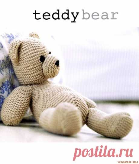 Mишка Teddy (спицы)
