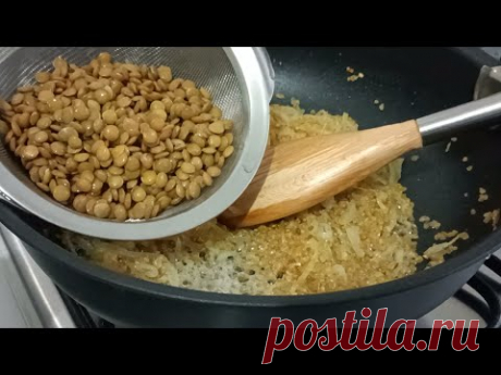 Смешайте рис с чечевицей! Никто не может отказать этому вкусу! Легко и полезно👌