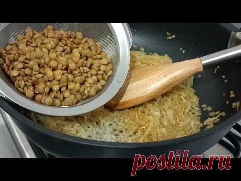 Смешайте рис с чечевицей! Никто не может отказать этому вкусу! Легко и полезно👌