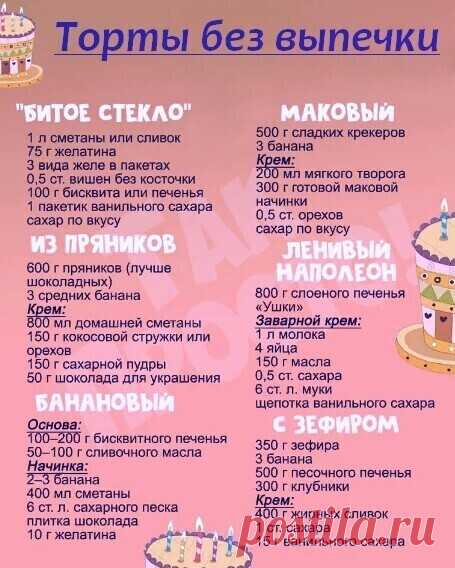Радуйте свою семью сладостями!