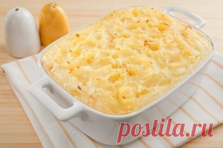 Рыбная запеканка с брокколи.