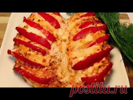 Больше не трачу время на отбивные, а запекаю куриное филе целиком! Вкуснотища!