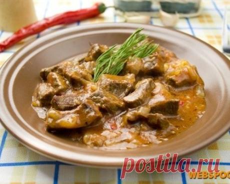 Острое рагу из телятины