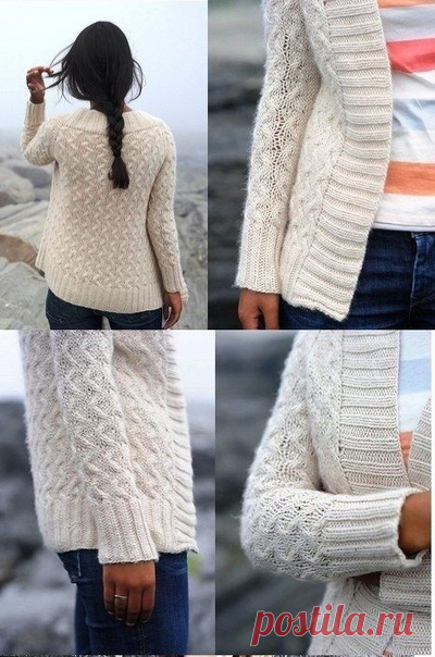 Кардиган Rocky Coast от Hannah Fettig