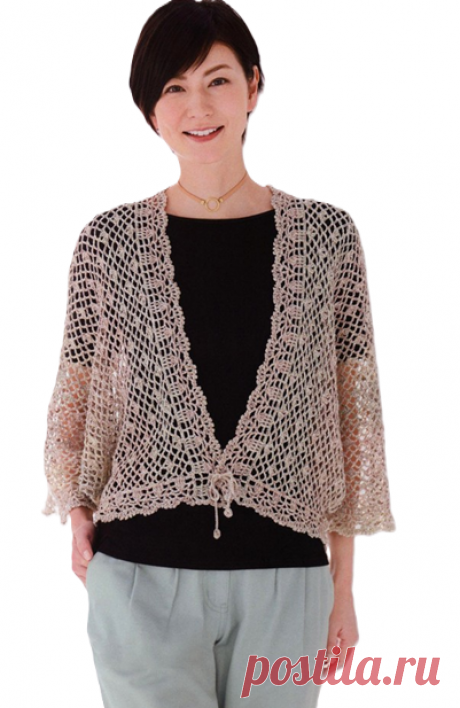 Весна & Лето от Lets Knit Series 80601 2019
Летние модели жакетов и джемперов, связанные крючком, - это идеальное сочетание красоты и практичности. 

Благодаря разнообразию узоров и текстур, такие вещи выглядят очень стильно и оригинально, подчеркивая индивидуальность. 

Кроме того, крючком связанные изделия легко адаптируются под любой стиль - от повседневного до вечернего, что делает их универсальным выбором для летнего гардероба.