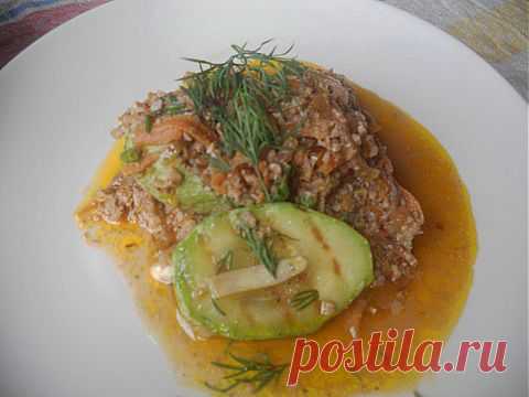 Кабачки почти "Сациви". | Четыре вкуса