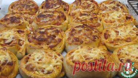 Пицца-роллы Кулинарный рецепт