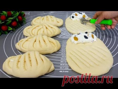 Гениально и просто! Обалденные Пышные Сдобные Булочки  к Чаю.Легкие и простые Рецепты.Выпечка к чаю.