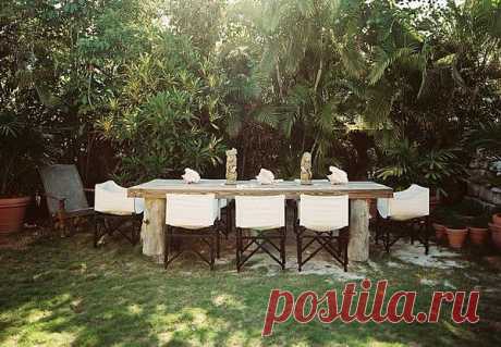 Вдохновляющие дизайны внутренних двориков - 50 фото - Как оформить сад - Во дворе