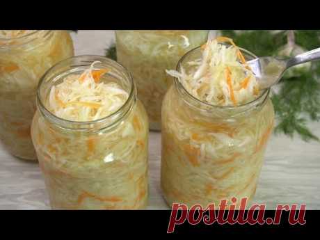 Слишком ВКУСНАЯ! Так капусту готовлю уже больше 5 лет и не надоедает ВСЕГДА есть в моем холодильнике