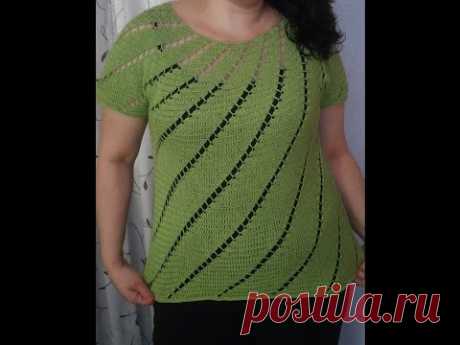 Blusa en espiral