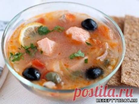 Рецепт: Солянка рыбная в мультиварке