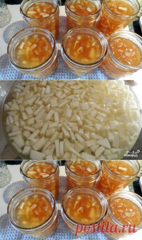 Варенье из груш гнилушек - пошаговый кулинарный рецепт на Повар.ру