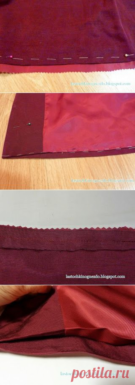 Как пришить подклад к жакету (плащу, пальто)
