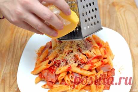Паста с прошутто - пошаговый кулинарный рецепт с фото на Повар.ру