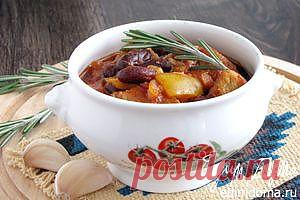 Чили из красной фасоли с индейкой | Кулинарные рецепты от «Едим дома!»