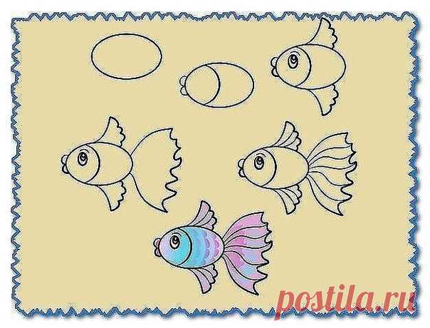 Научи ребёнка рисовать — Поделки с детьми